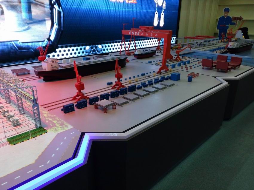 船舶，智能動態沙盤